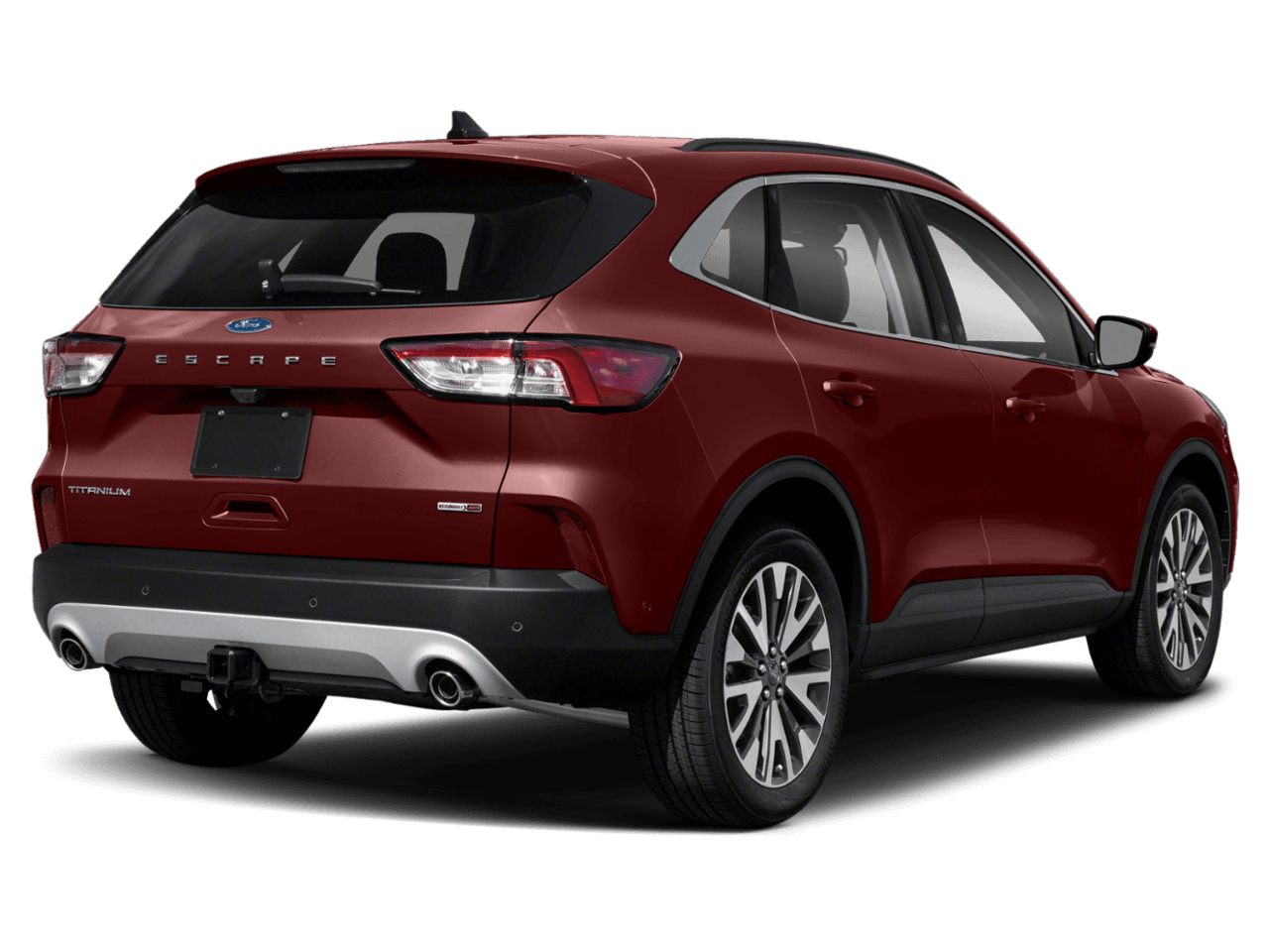 2021 Ford Escape Titanium - Rear 3/4, facing to the right