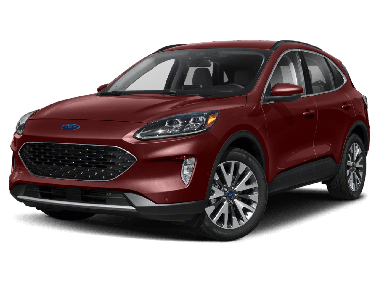 2021 Ford Escape Titanium - Front 3/4, facing to the left