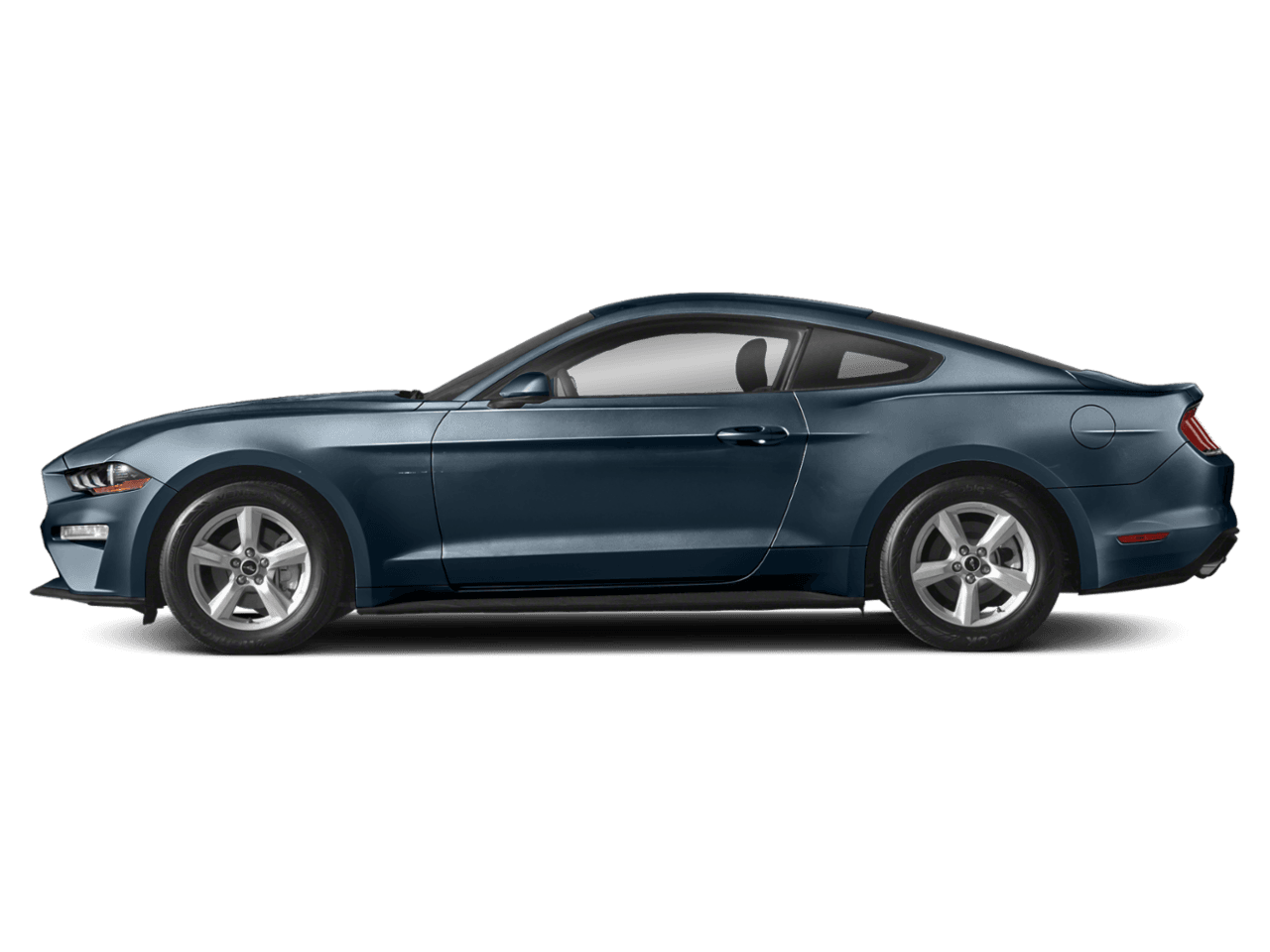 2021 Ford Mustang EcoBoost - Profile, facing to the left