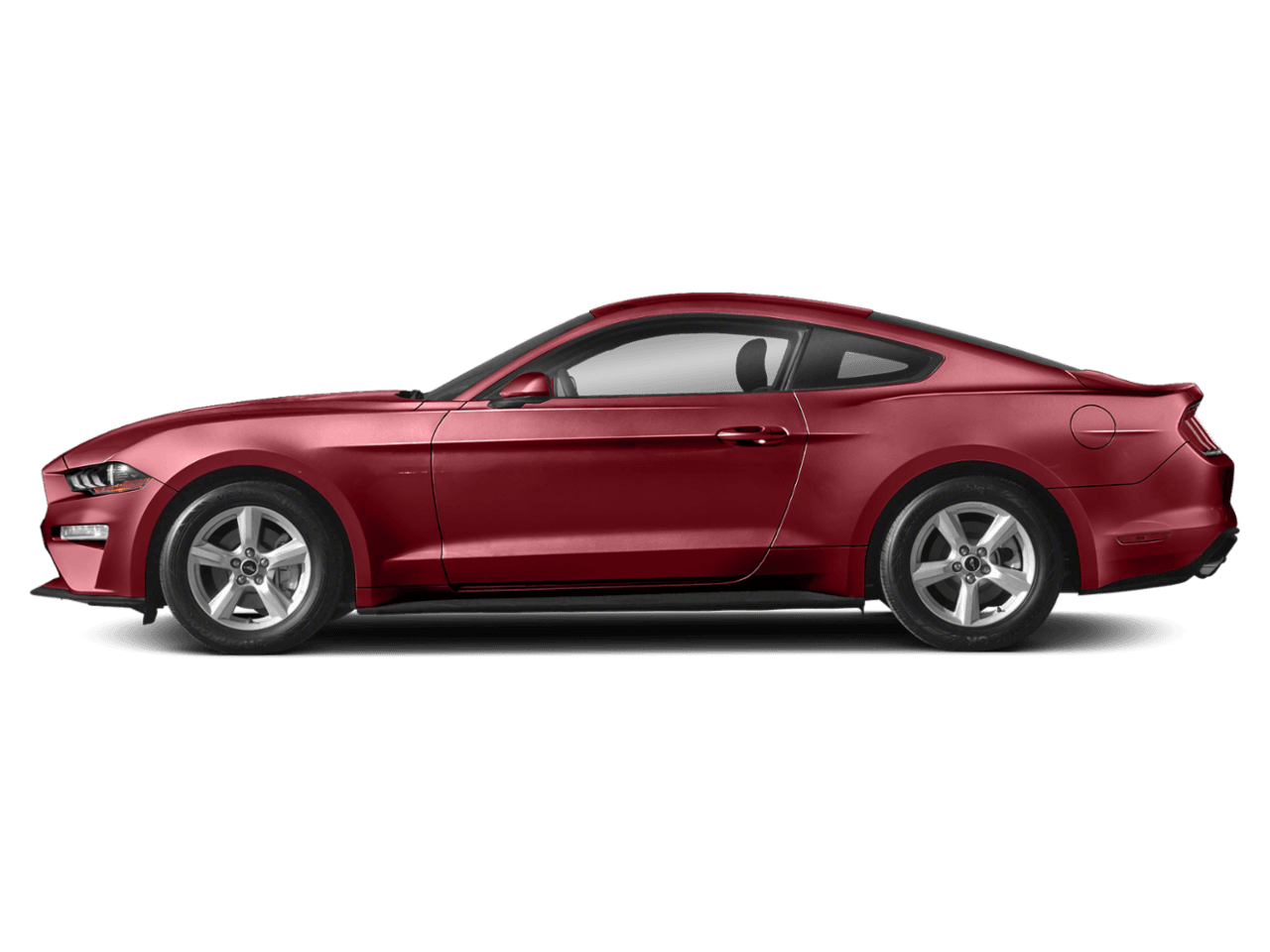 2021 Ford Mustang EcoBoost - Profile, facing to the left