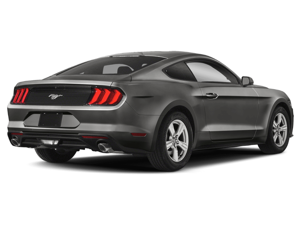 2021 Ford Mustang EcoBoost - Rear 3/4, facing to the right