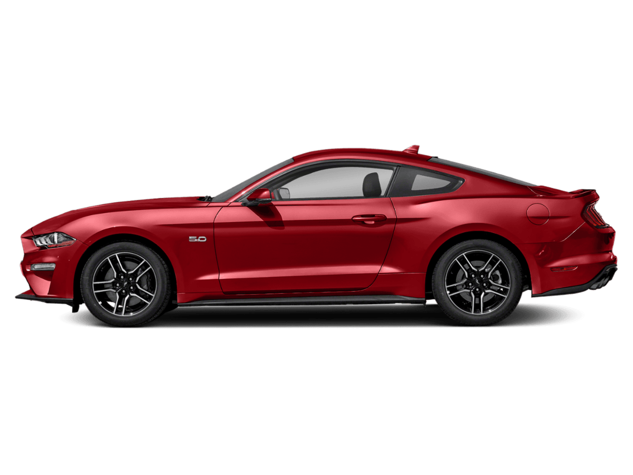2021 Ford Mustang GT - Profile, facing to the left