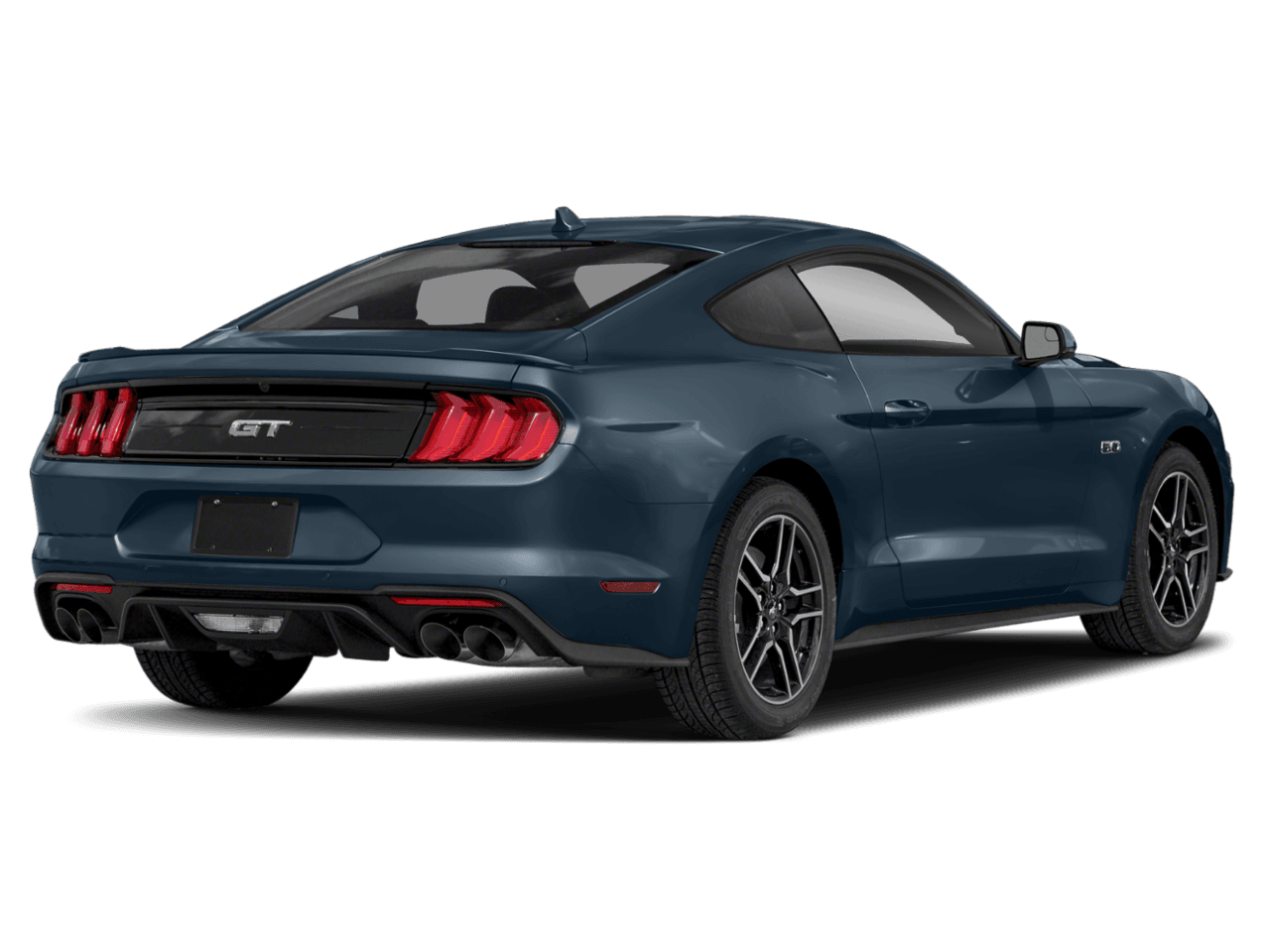 2021 Ford Mustang GT - Rear 3/4, facing to the right