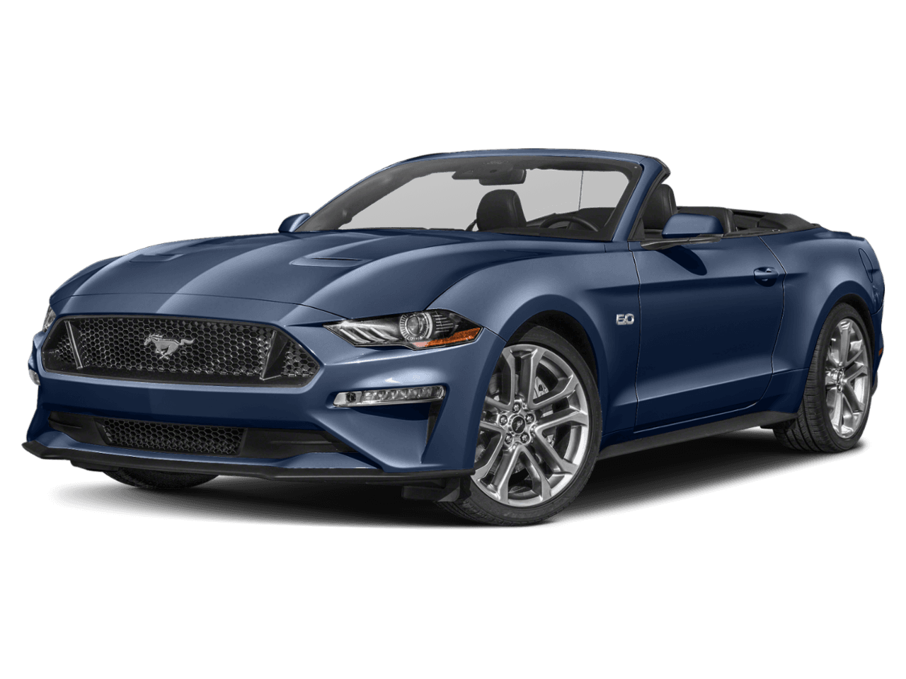 2021 Ford Mustang GT - Front 3/4, facing to the left