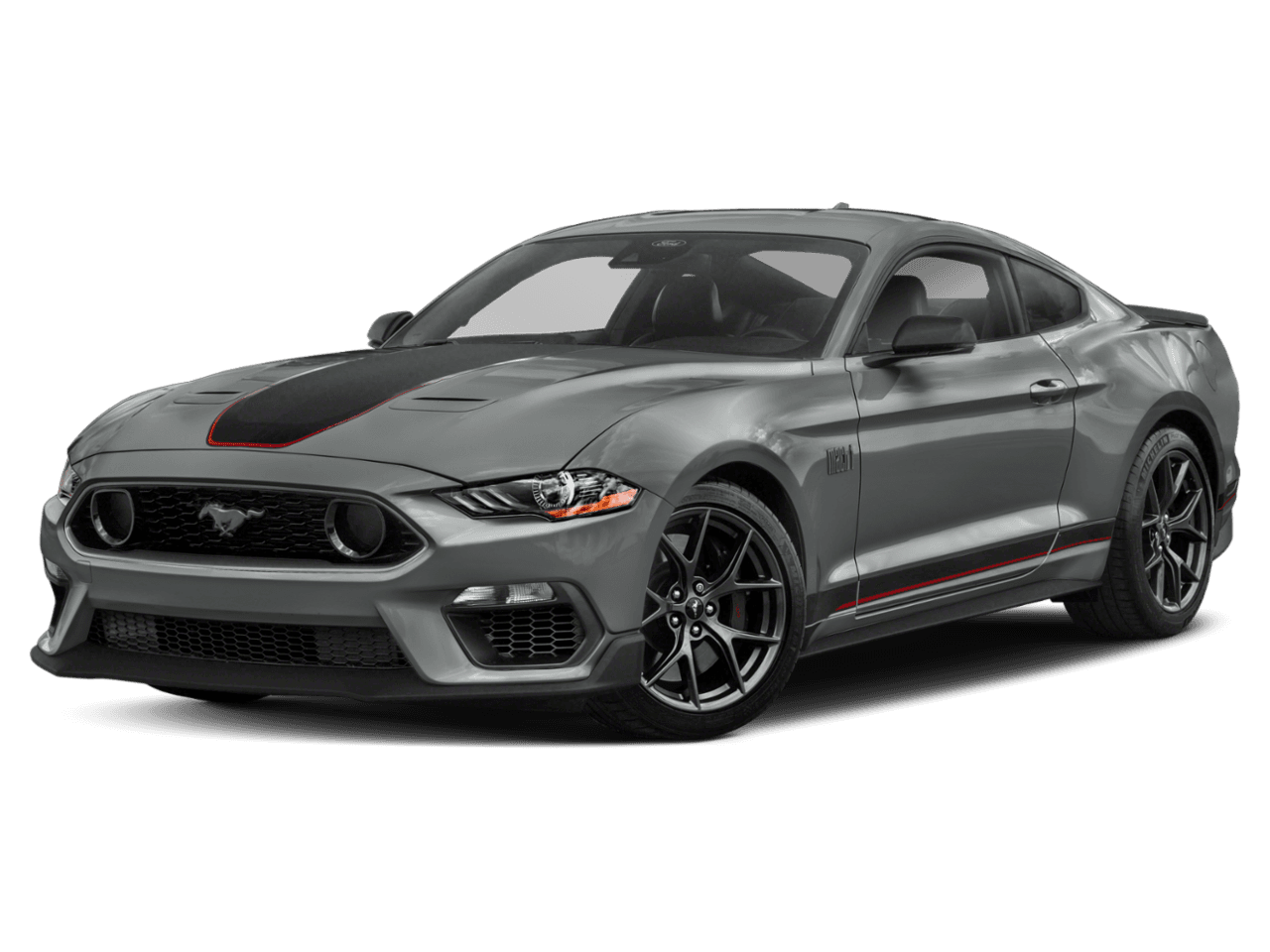 2021 Ford Mustang Mach - Front 3/4, facing to the left