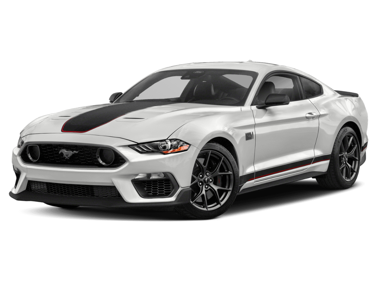 2021 Ford Mustang Mach - Front 3/4, facing to the left