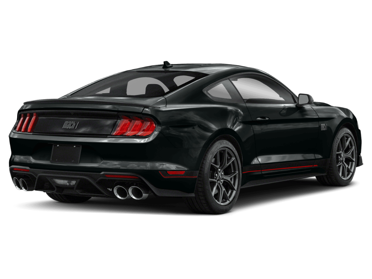 2021 Ford Mustang Mach - Rear 3/4, facing to the right