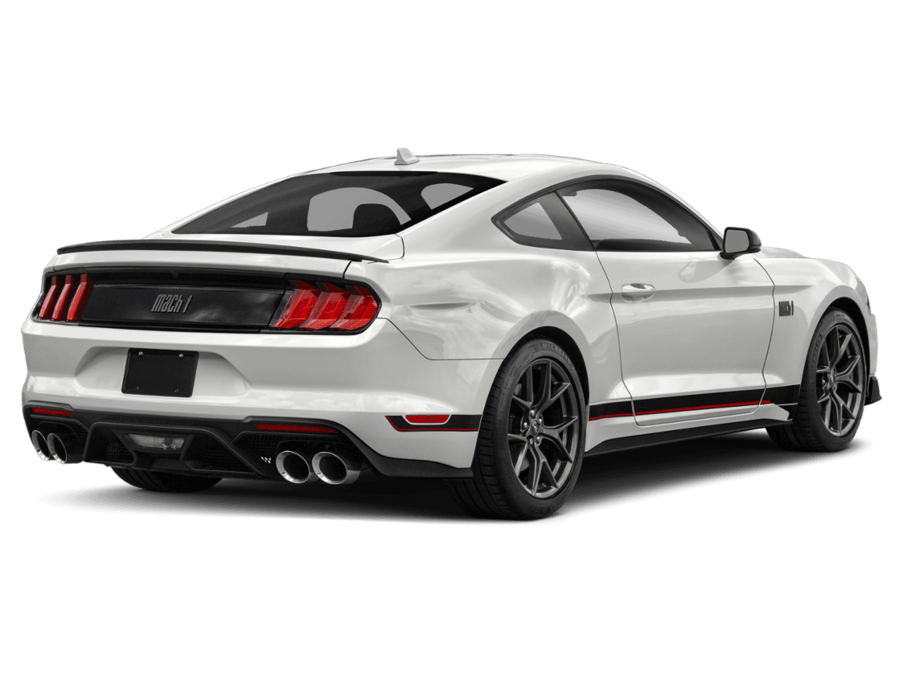 2021 Ford Mustang Mach - Rear 3/4, facing to the right