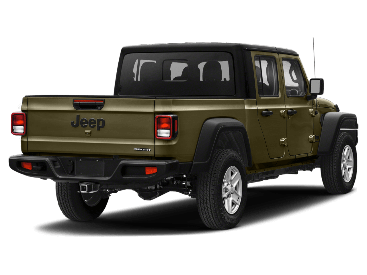 2021 Jeep Gladiator California Edition - Rear 3/4, facing to the right