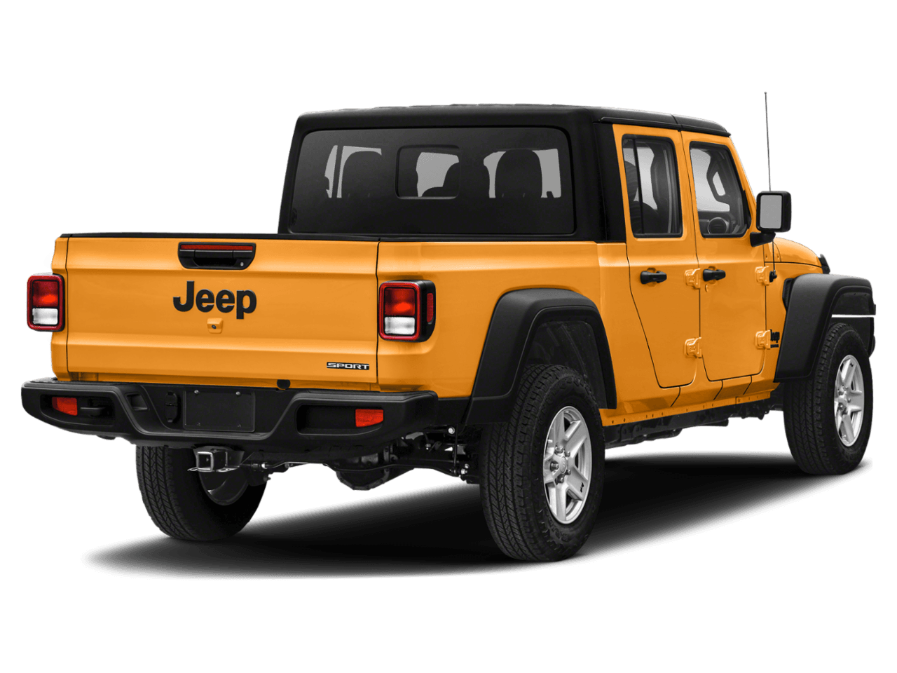 2021 Jeep Gladiator California Edition - Rear 3/4, facing to the right