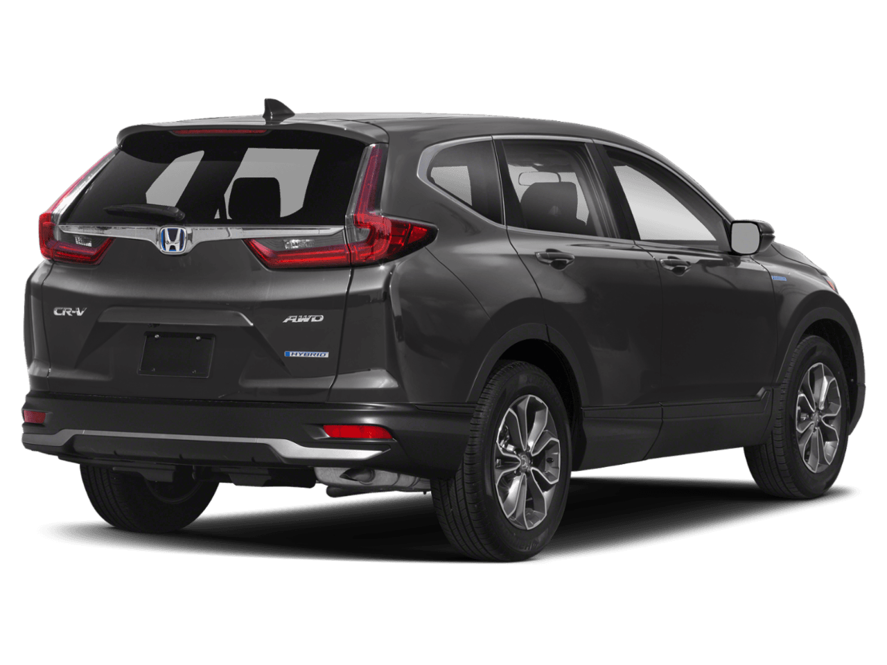 2021 Honda CR-V Hybrid EX - Rear 3/4, facing to the right
