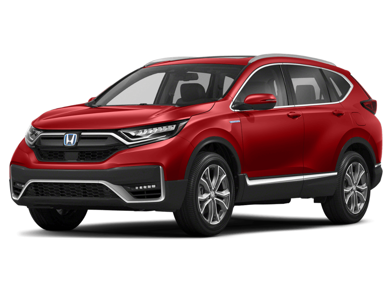 2021 Honda CR-V Hybrid Touring - Front 3/4, facing to the left