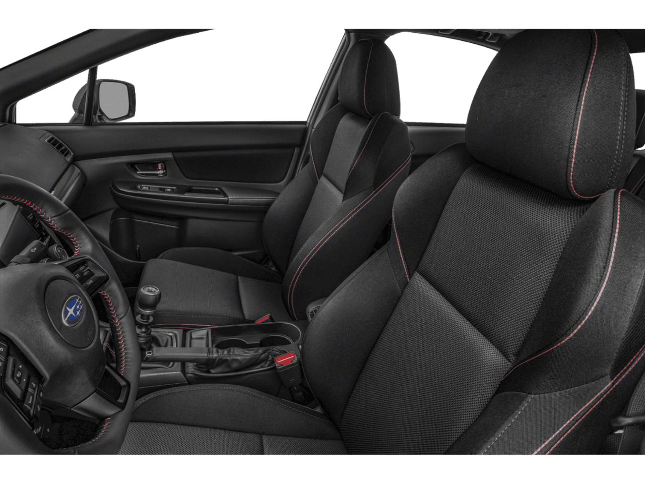 2021 Subaru WRX Premium - Interior Driver's Side with Door Open, Front Seat Feature