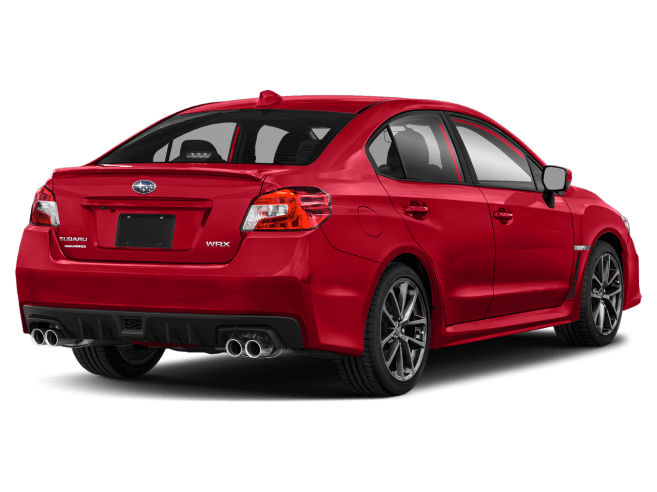 2021 Subaru WRX Premium - Rear 3/4, facing to the right