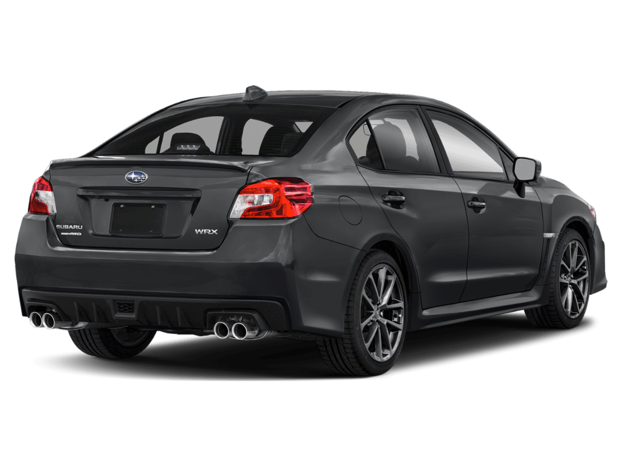 2021 Subaru WRX Premium - Rear 3/4, facing to the right