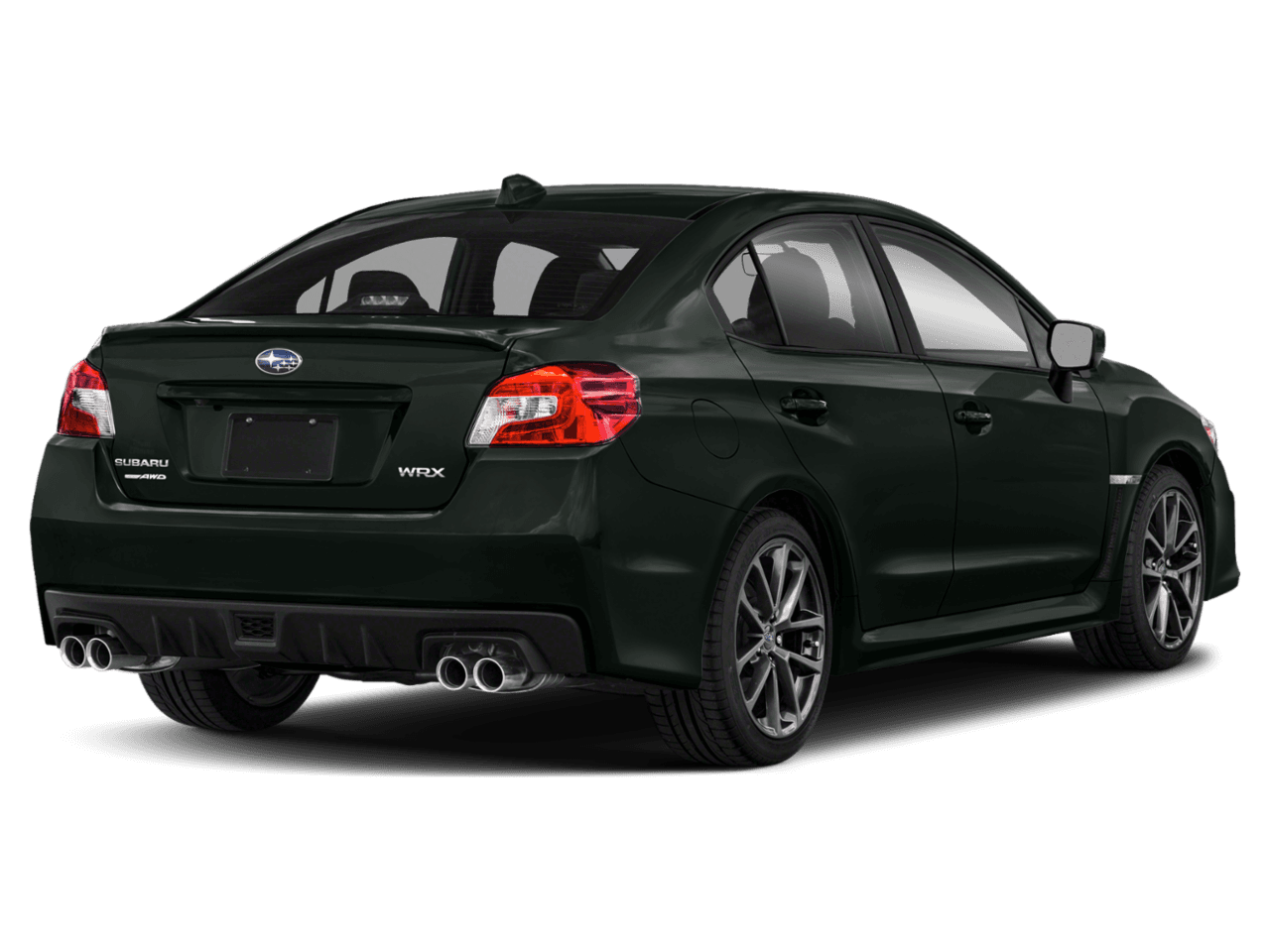 2021 Subaru WRX Limited - Rear 3/4, facing to the right