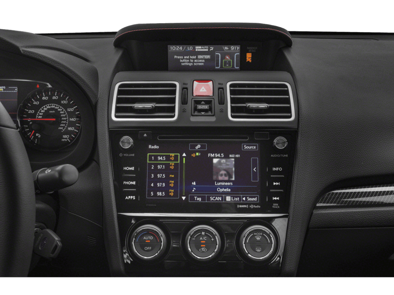 2021 Subaru WRX Limited - Interior Stereo System