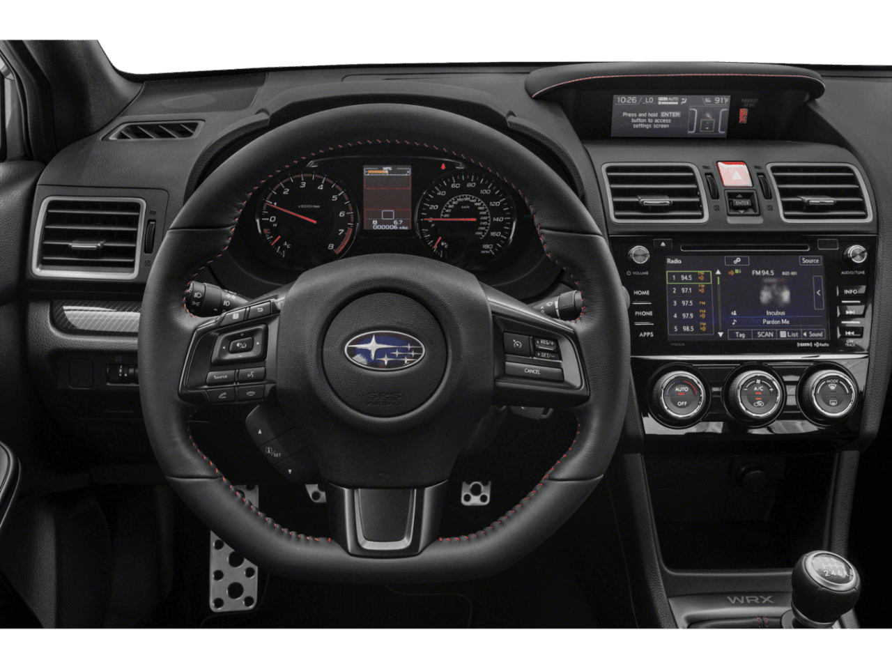 2021 Subaru WRX Limited - Interior Drivers Dash