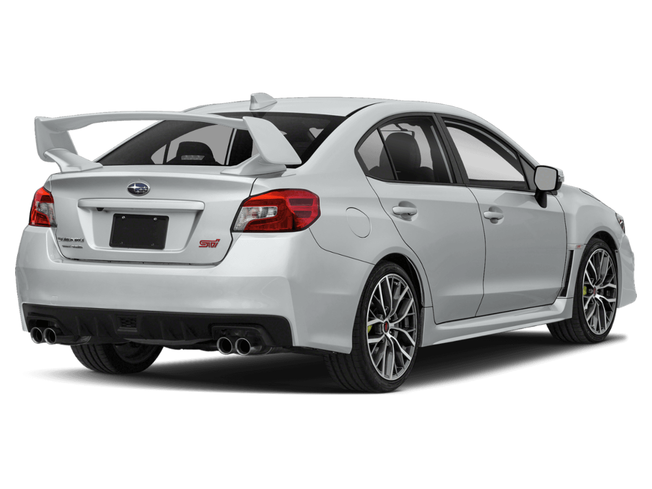 2021 Subaru WRX STI Limited - Rear 3/4, facing to the right
