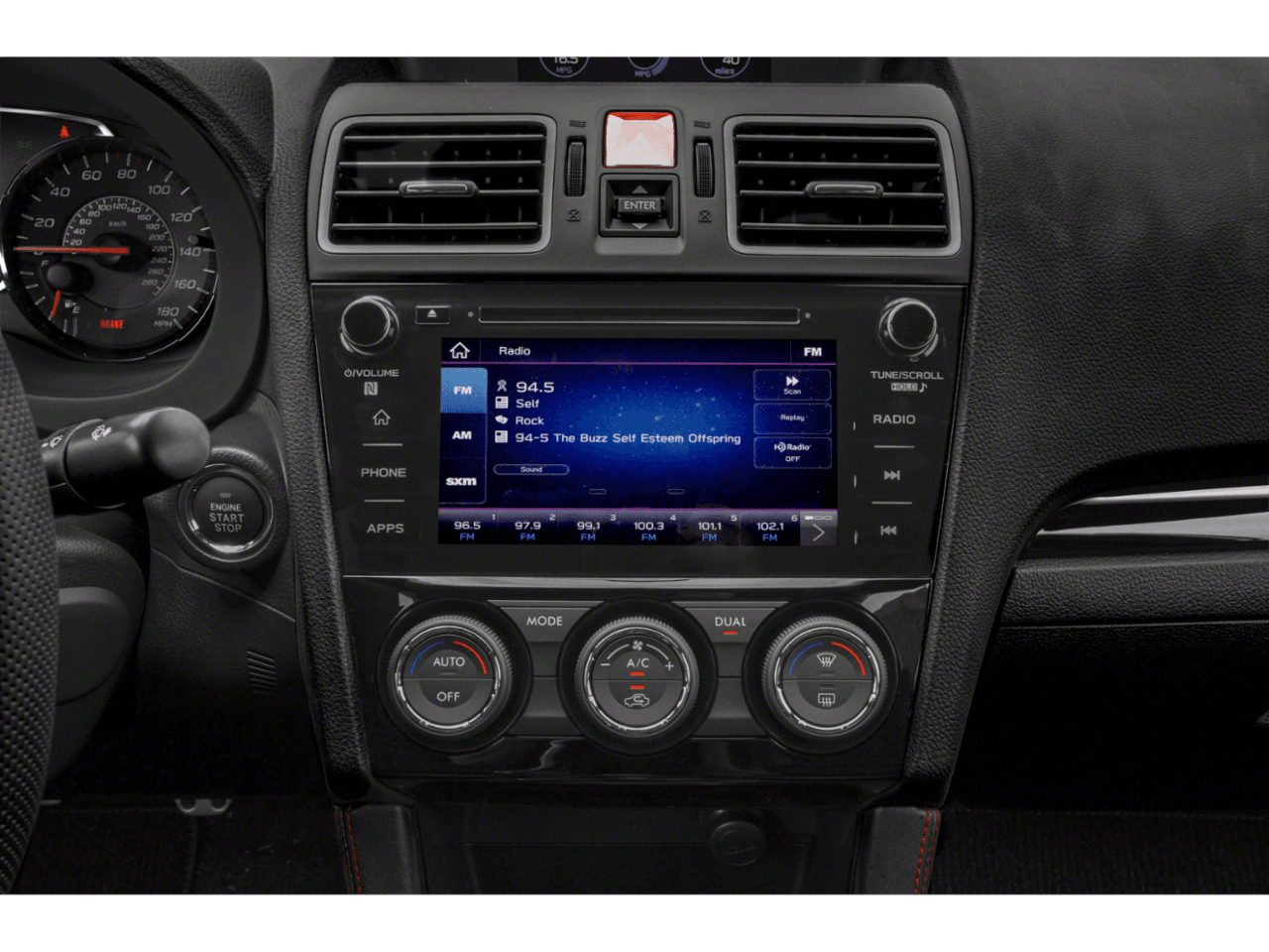 2021 Subaru WRX STI Limited - Interior Stereo System