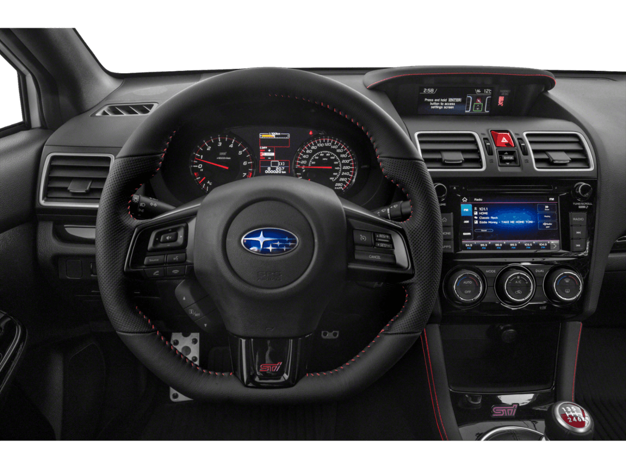 2021 Subaru WRX STI Limited - Interior Drivers Dash