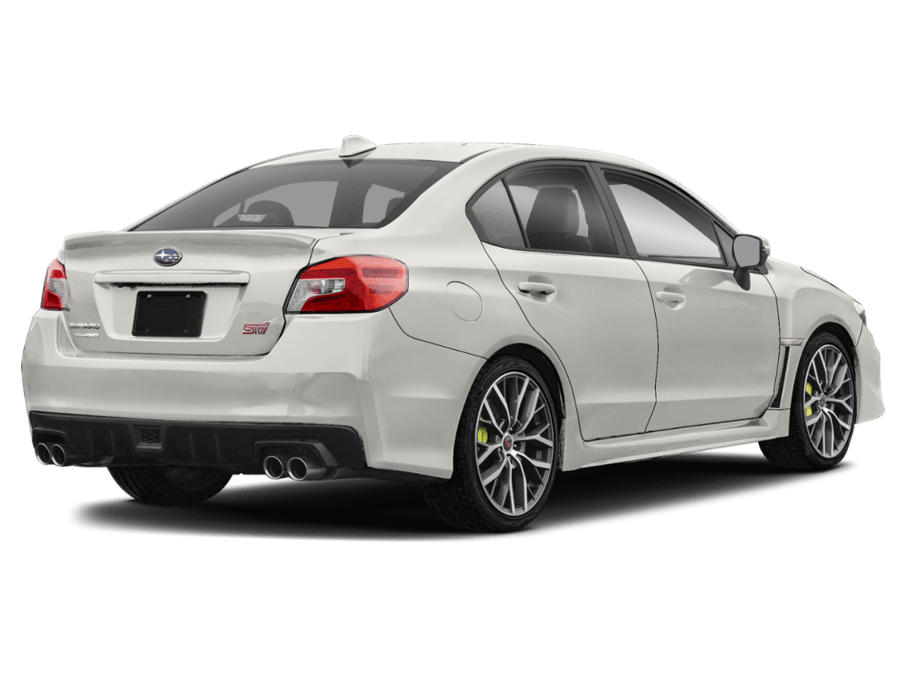 2021 Subaru WRX STI Limited - Rear 3/4, facing to the right