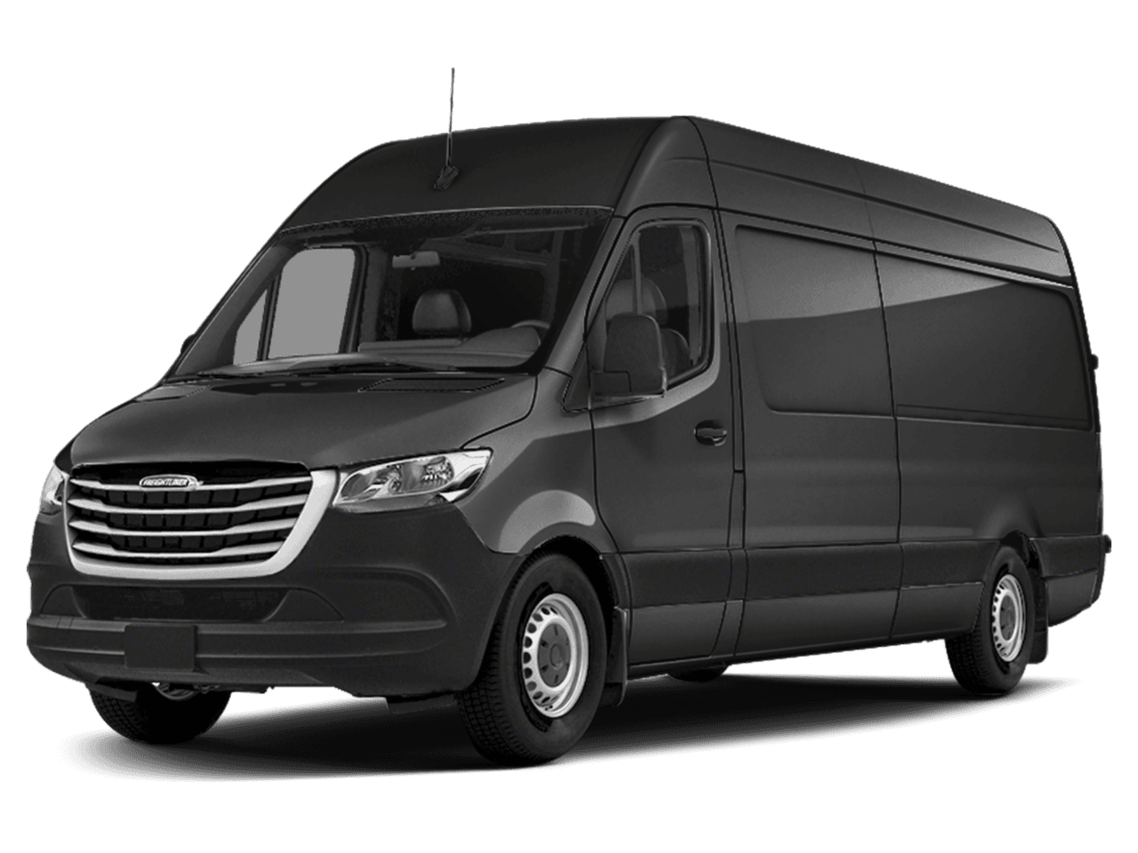 2021 Freightliner Sprinter Cargo Van  - Front 3/4, facing to the left