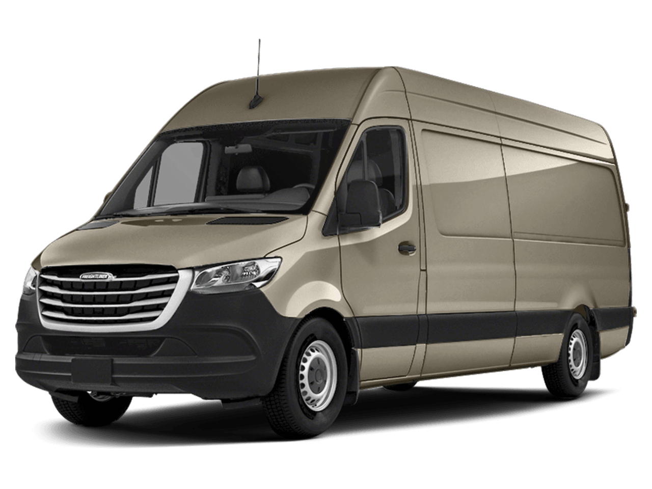 2021 Freightliner Sprinter Cargo Van  - Front 3/4, facing to the left