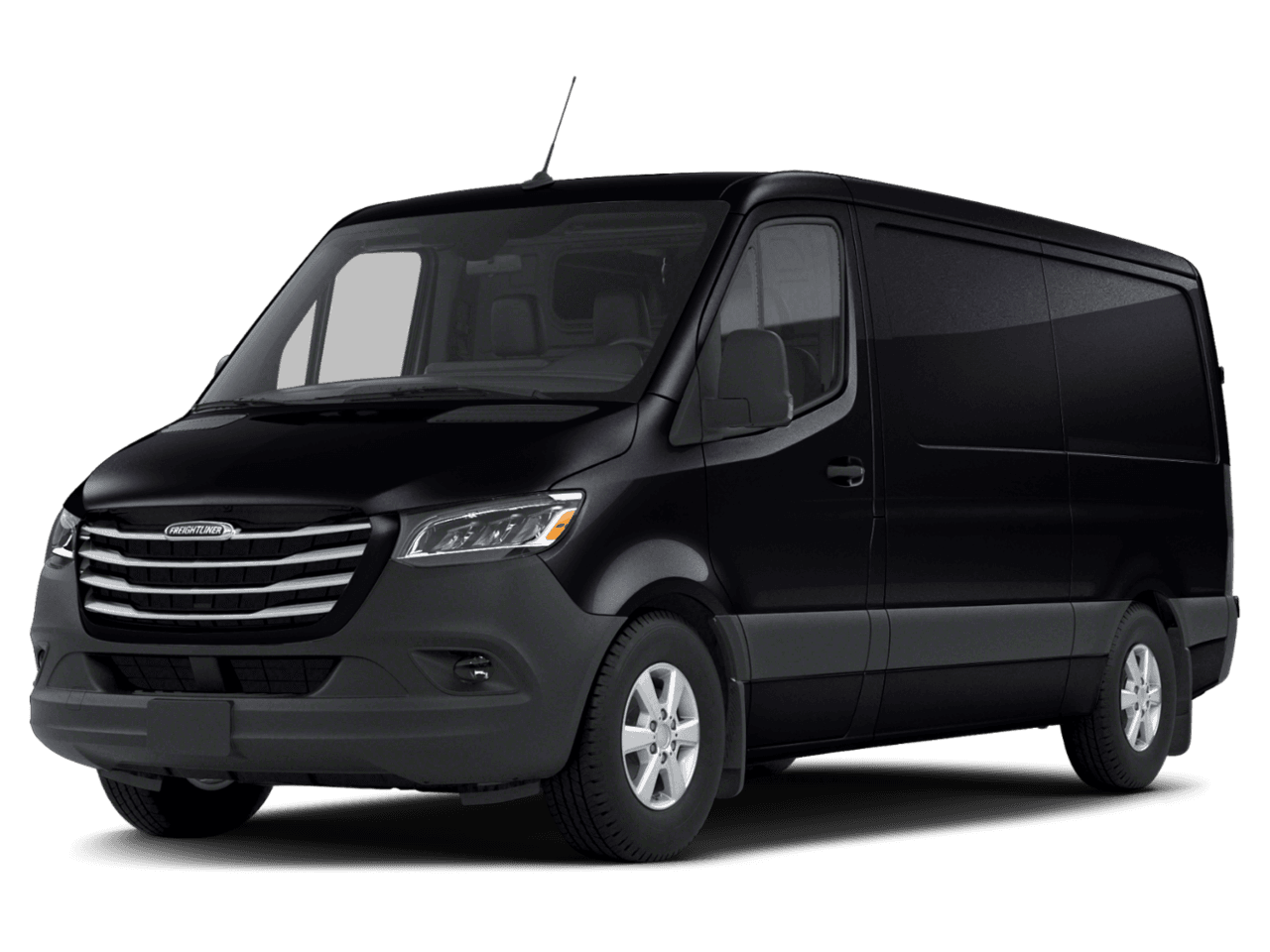2021 Freightliner Sprinter Cargo Van  - Front 3/4, facing to the left