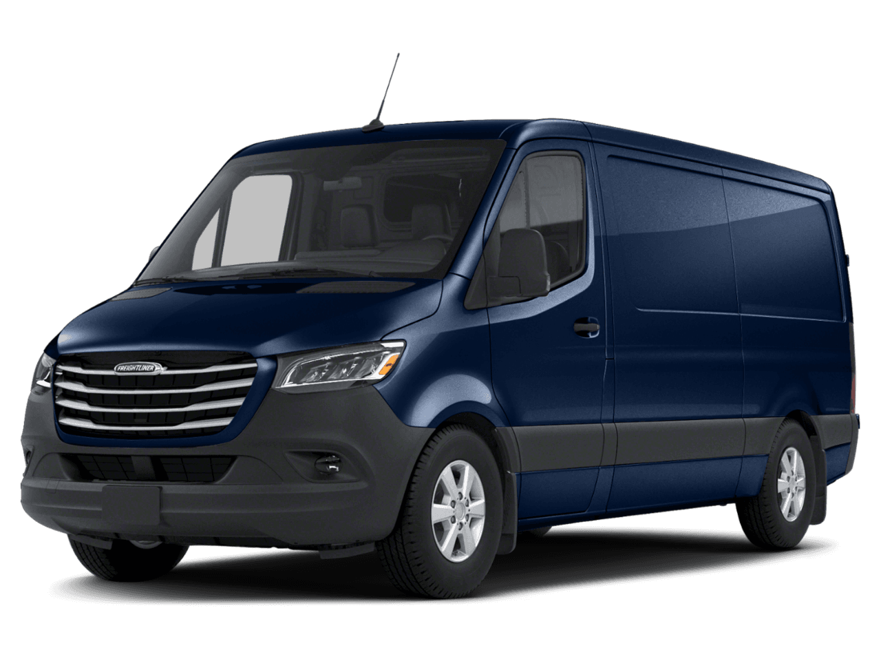 2021 Freightliner Sprinter Cargo Van  - Front 3/4, facing to the left