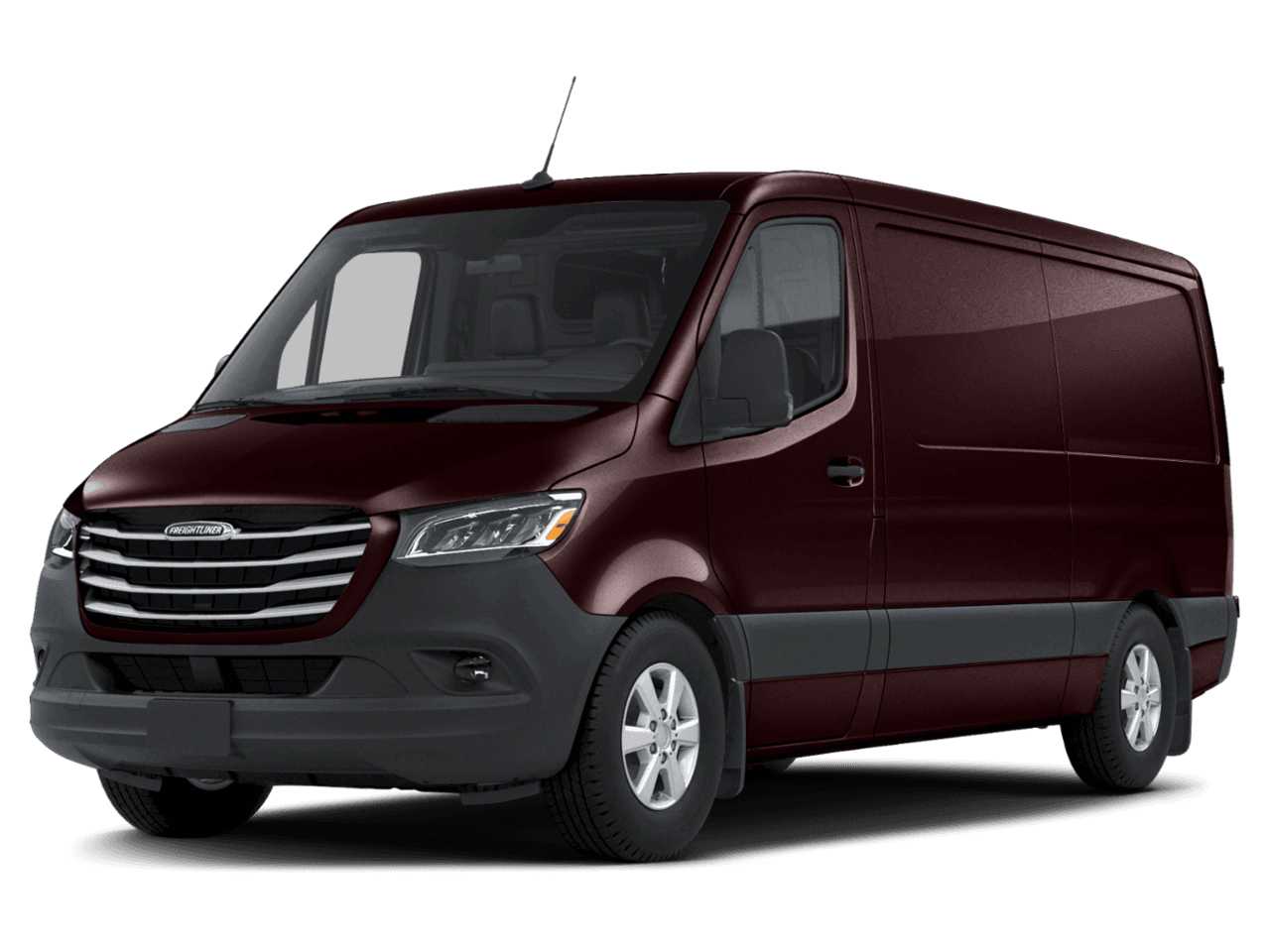 2021 Freightliner Sprinter Cargo Van  - Front 3/4, facing to the left