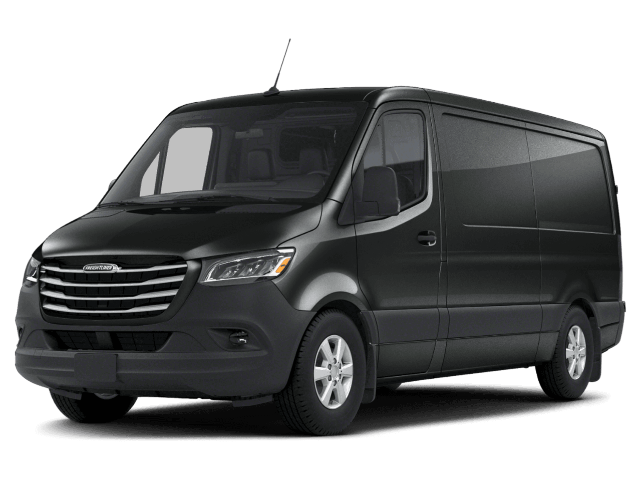 2021 Freightliner Sprinter Cargo Van  - Front 3/4, facing to the left