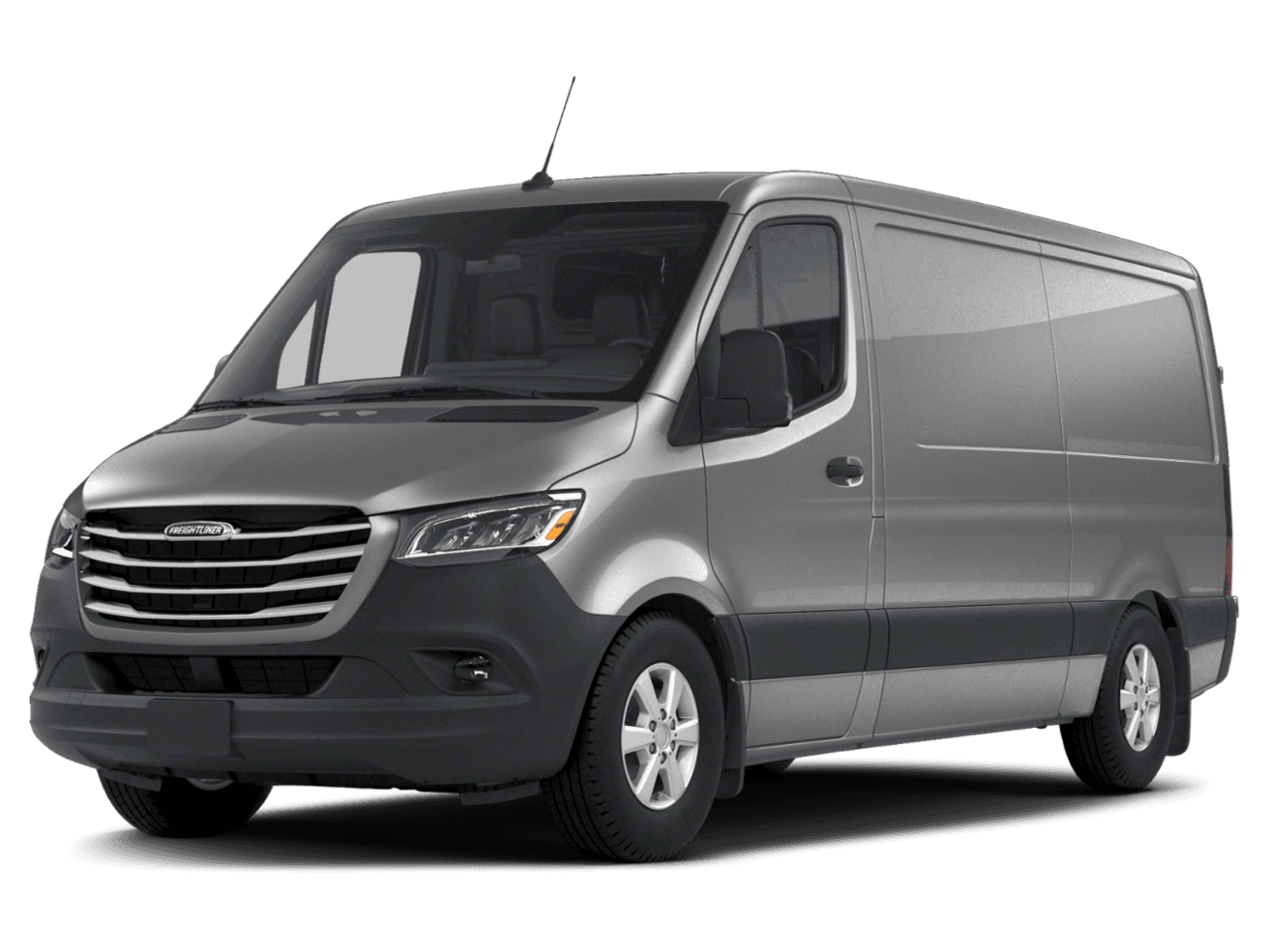 2021 Freightliner Sprinter Cargo Van  - Front 3/4, facing to the left