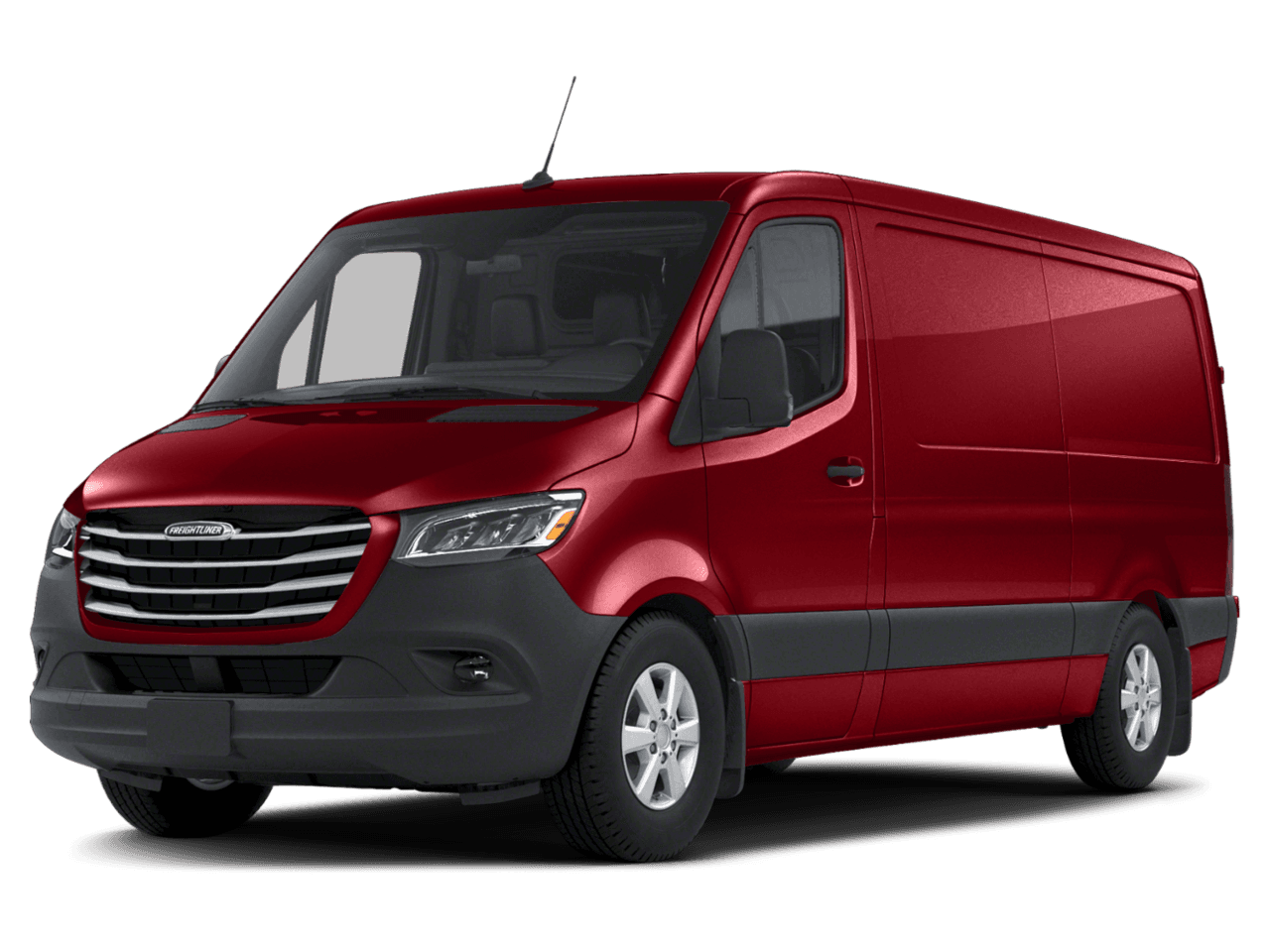 2021 Freightliner Sprinter Cargo Van  - Front 3/4, facing to the left