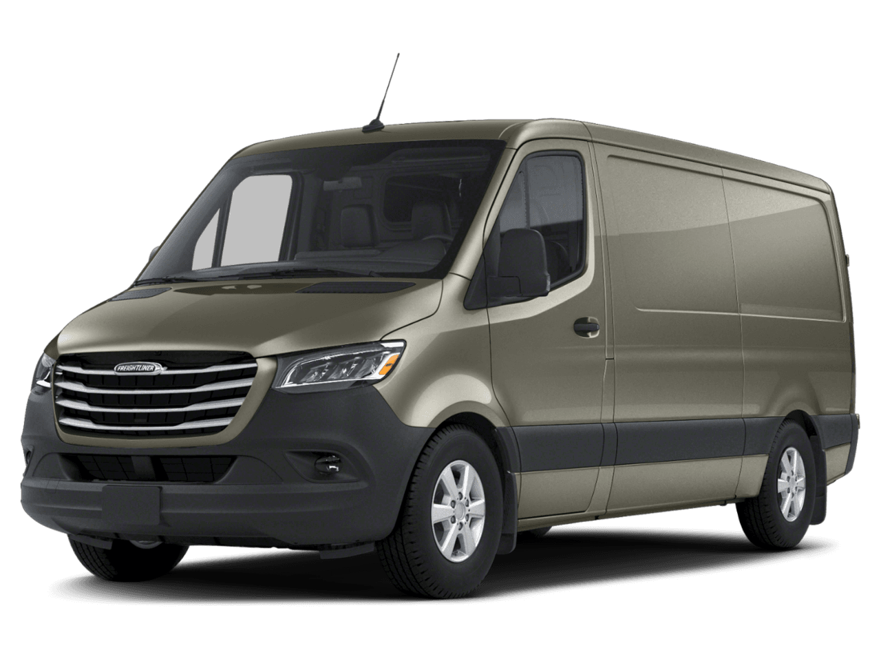 2021 Freightliner Sprinter Cargo Van  - Front 3/4, facing to the left