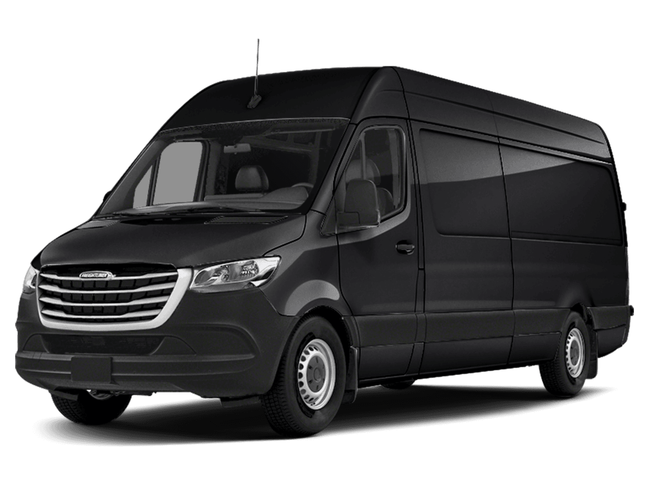 2021 Freightliner Sprinter Cargo Van  - Front 3/4, facing to the left