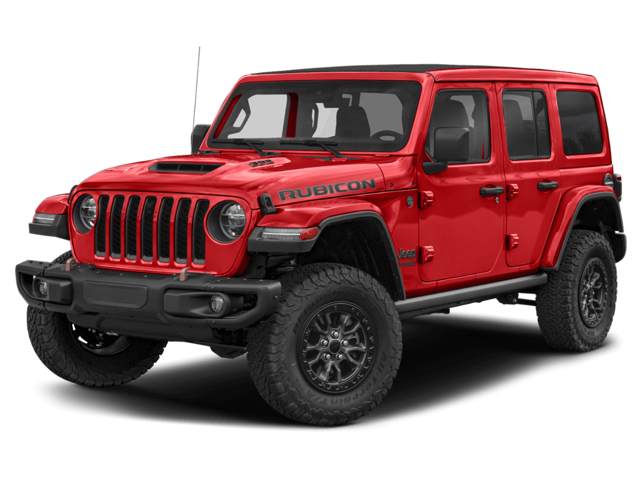 2021 Jeep Wrangler Unlimited Rubicon 392 - Front 3/4, facing to the left