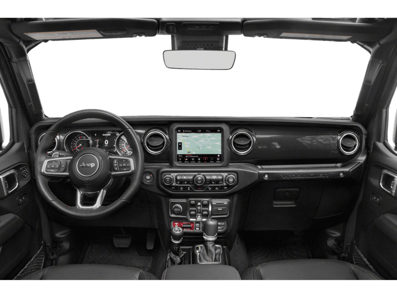 2021 Jeep Wrangler Unlimited Rubicon 392 - Interior Full Dash Basic