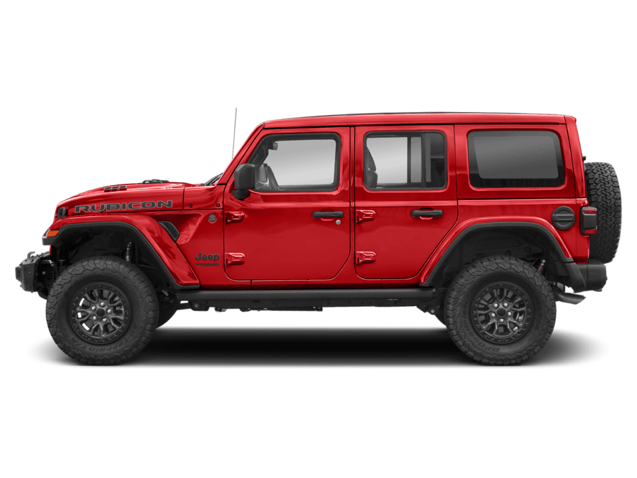 2021 Jeep Wrangler Unlimited Rubicon 392 - Profile, facing to the left