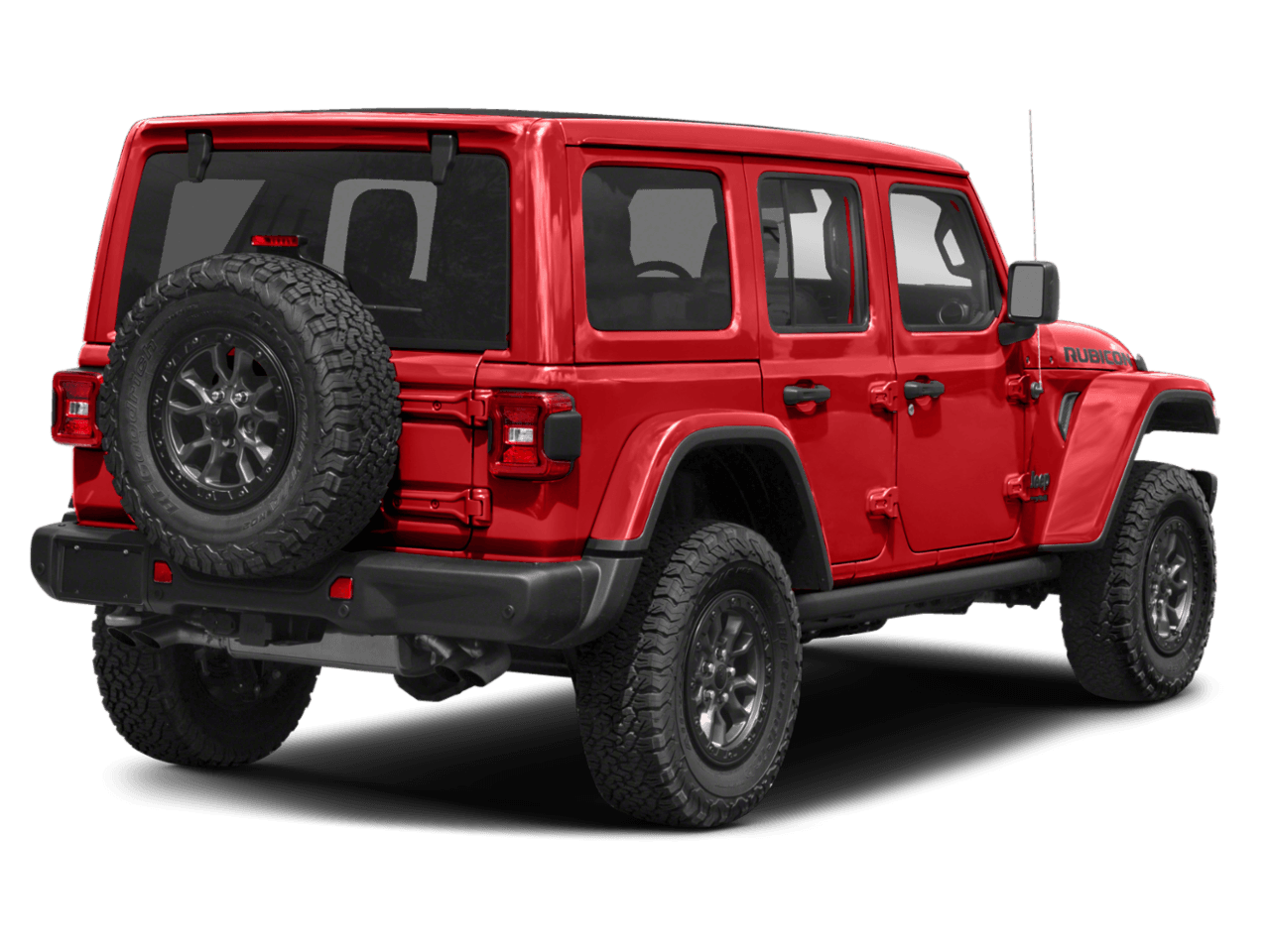 2021 Jeep Wrangler Unlimited Rubicon 392 - Rear 3/4, facing to the right