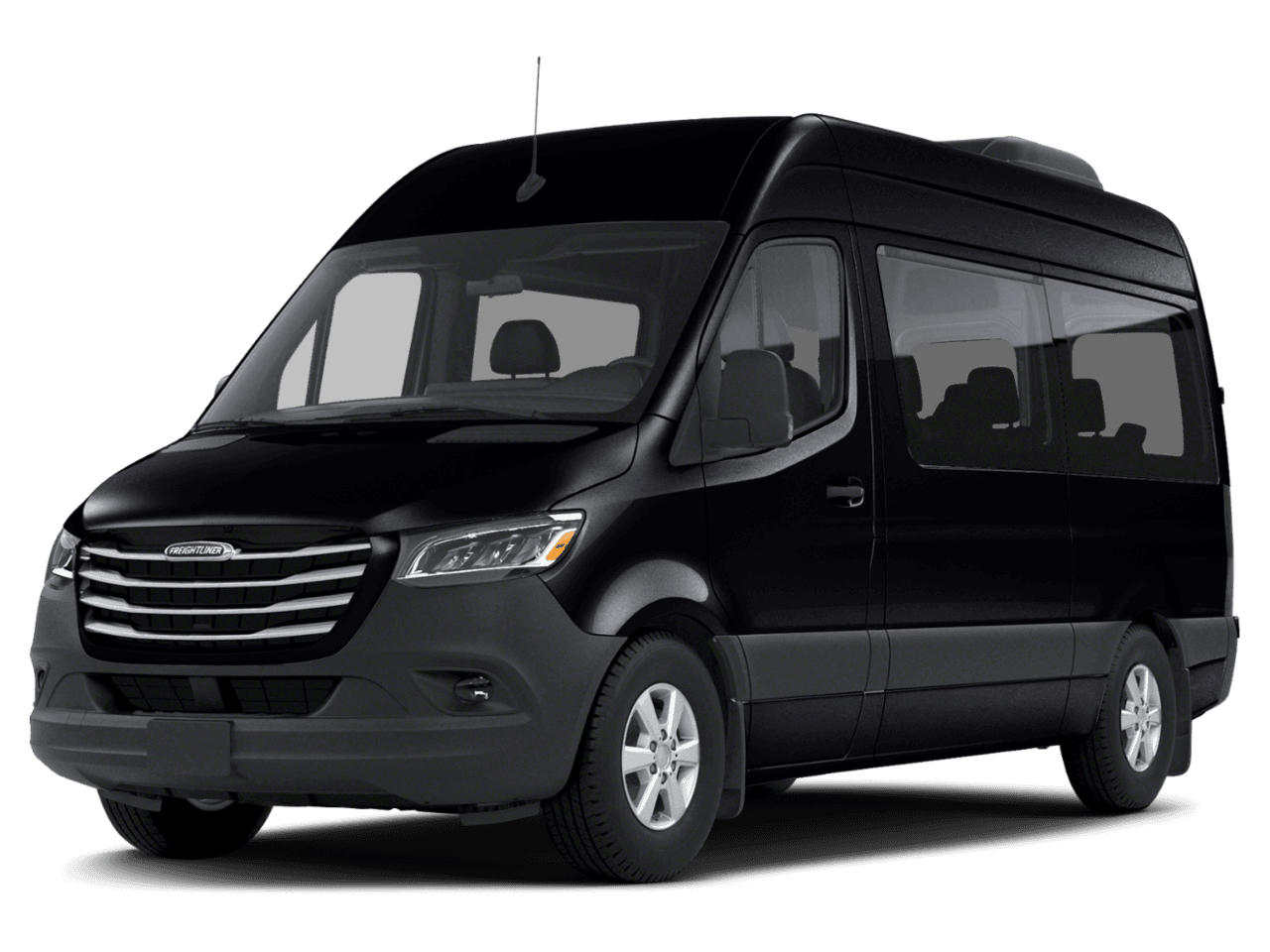 2021 Freightliner Sprinter Passenger Van  - Front 3/4, facing to the left