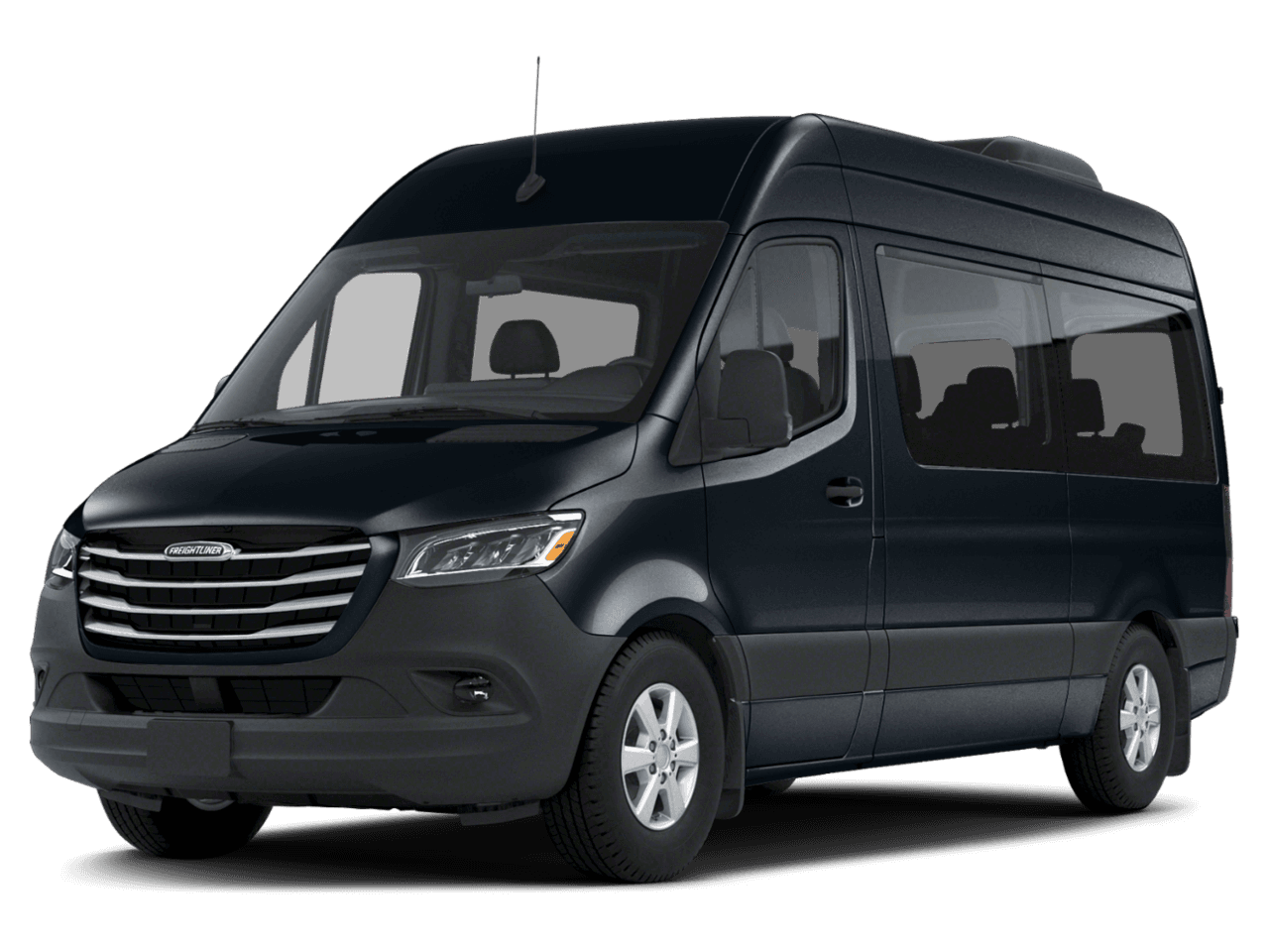 2021 Freightliner Sprinter Passenger Van  - Front 3/4, facing to the left