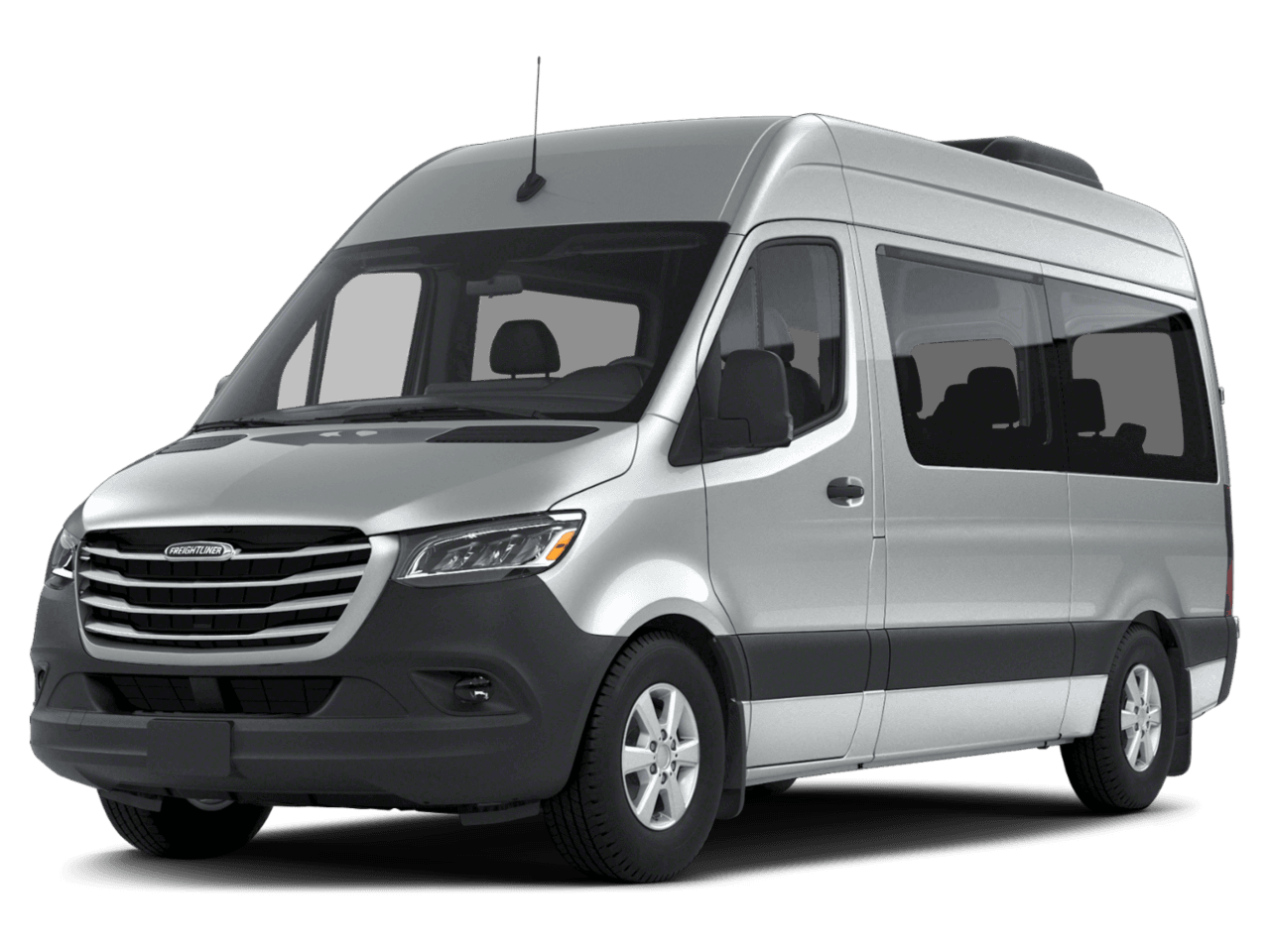 2021 Freightliner Sprinter Passenger Van  - Front 3/4, facing to the left