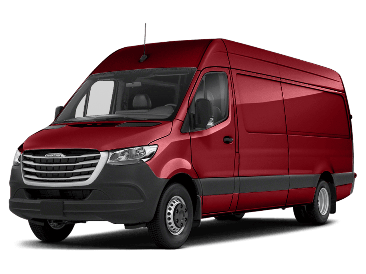 2021 Freightliner Sprinter Cargo Van  - Front 3/4, facing to the left