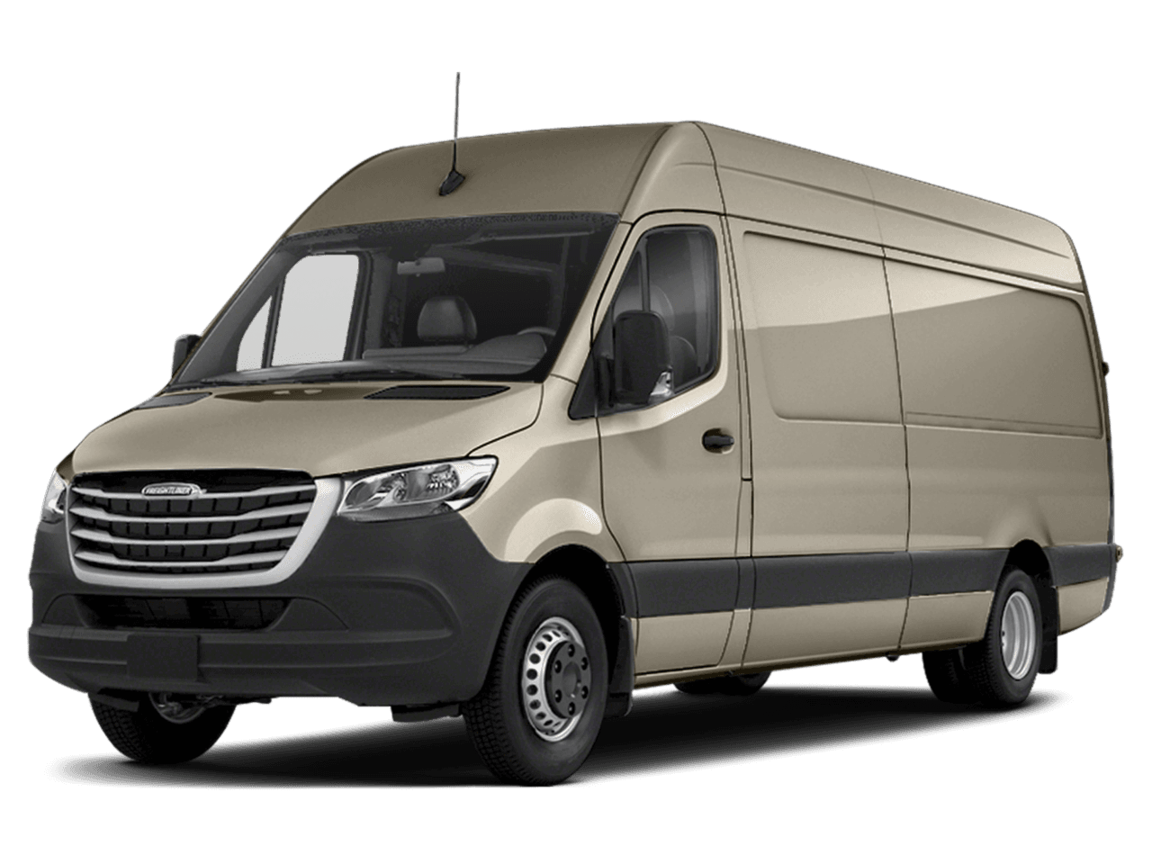 2021 Freightliner Sprinter Cargo Van  - Front 3/4, facing to the left