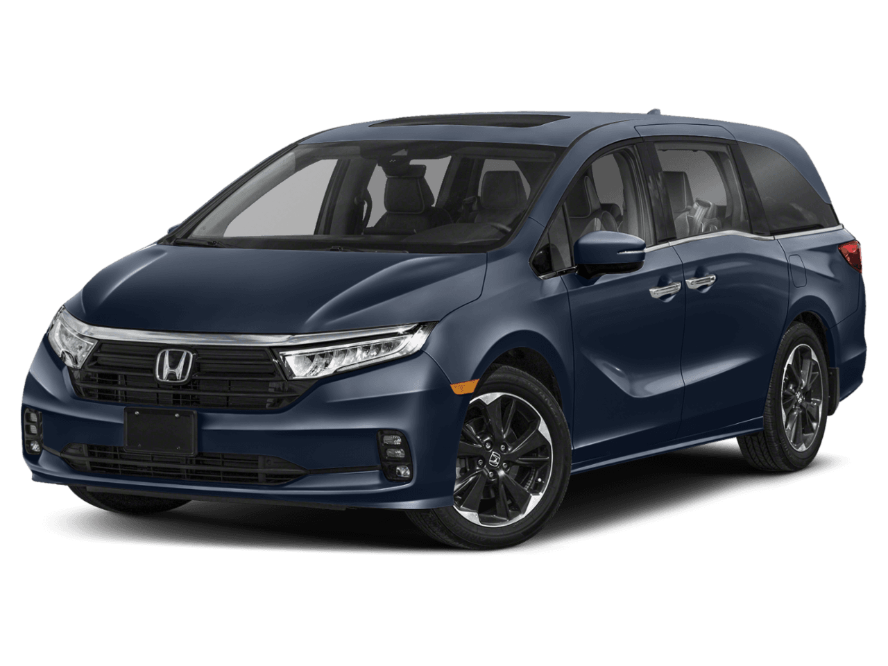 2022 Honda Odyssey Elite - Front 3/4, facing to the left