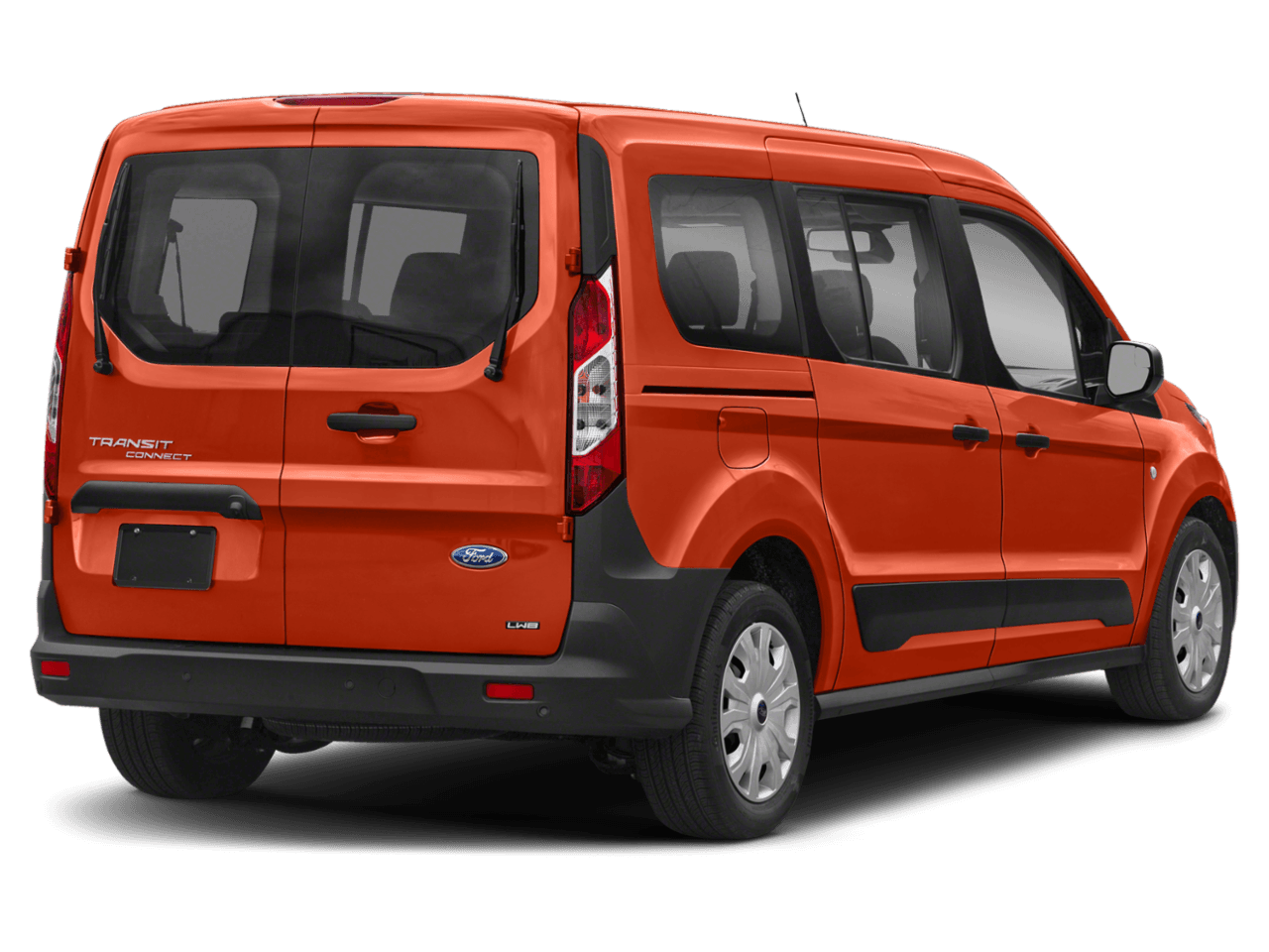 2022 Ford Transit Connect Wagon XL - Rear 3/4, facing to the right