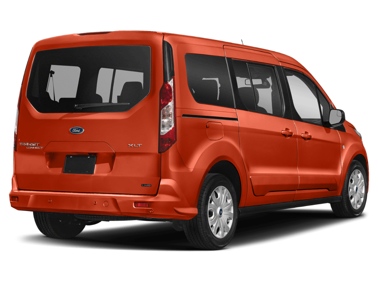2022 Ford Transit Connect Wagon XLT - Rear 3/4, facing to the right