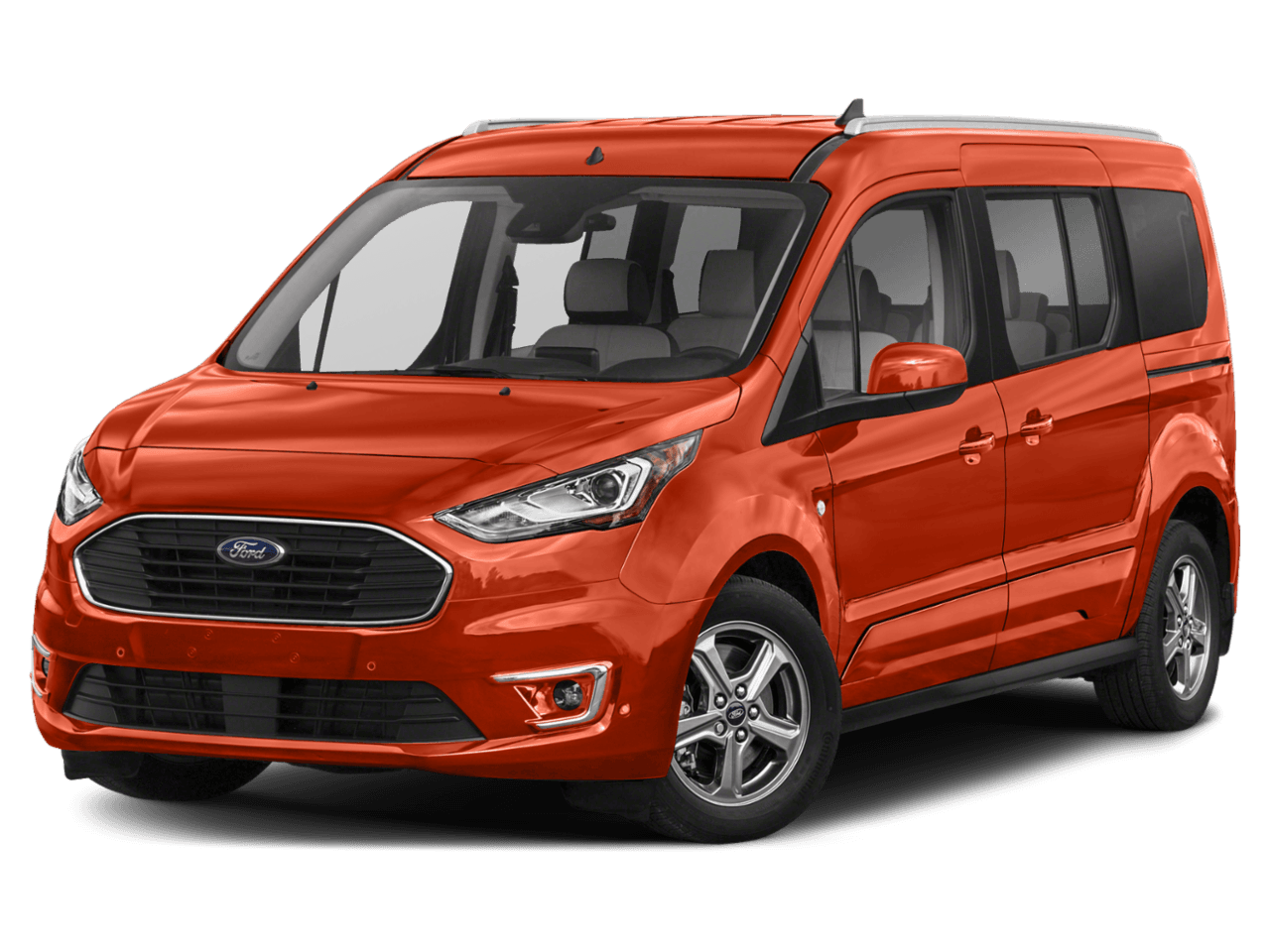 2022 Ford Transit Connect Wagon Titanium - Front 3/4, facing to the left
