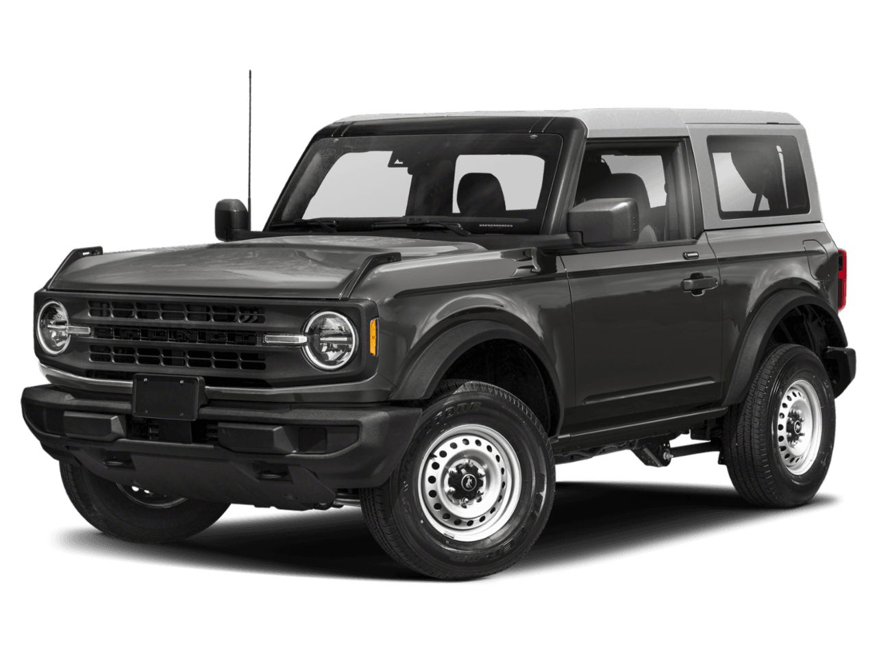 2021 Ford Bronco Base - Front 3/4, facing to the left